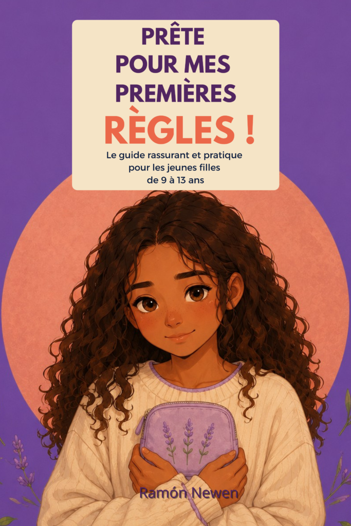 Couverture du livre « Prête pour mes premières règles » – Studio Râ-Amon