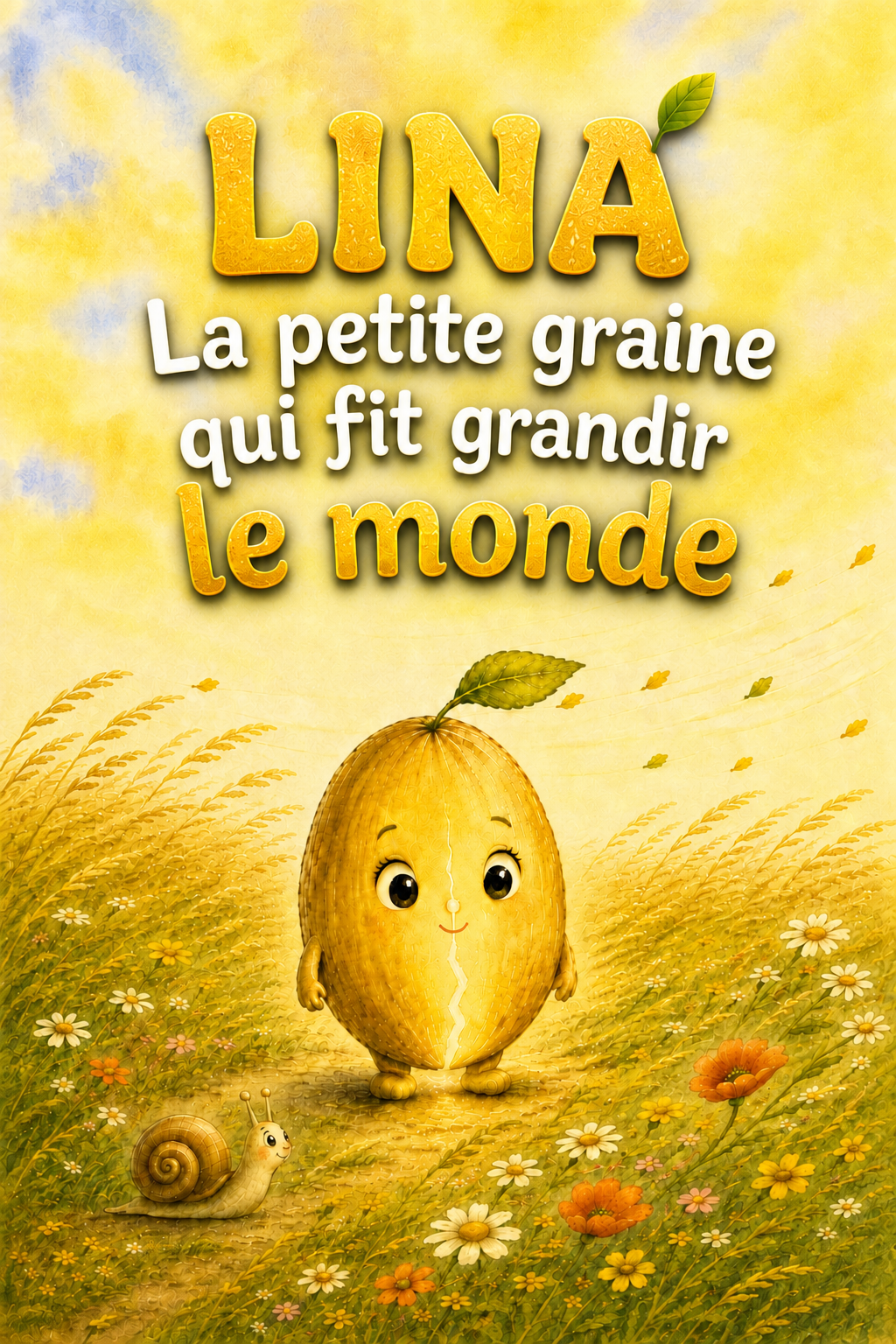 Couverture du livre jeunesse Lina, La petite graine qui fit grandir le monde
